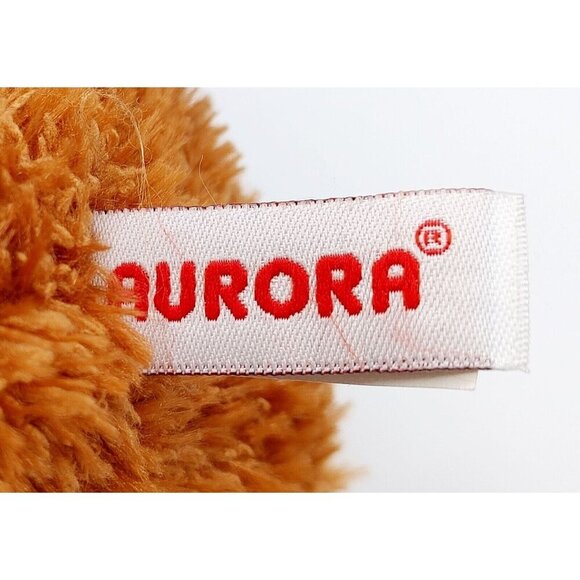Aurora BROWN SUGAR Bear Brown Tan Fur 12in Soft Fur Plush Tan NEW - Picture 5 of 5